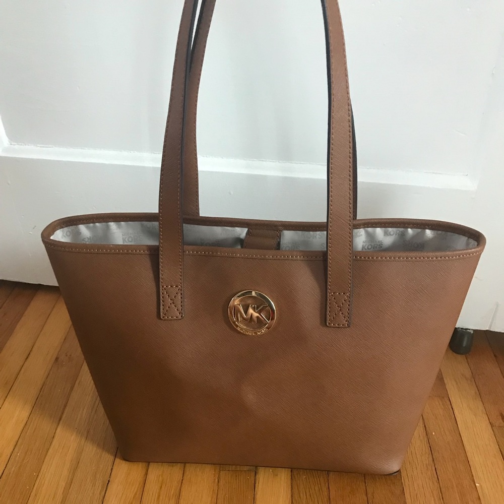 Michael Kors Leather Tote Bag